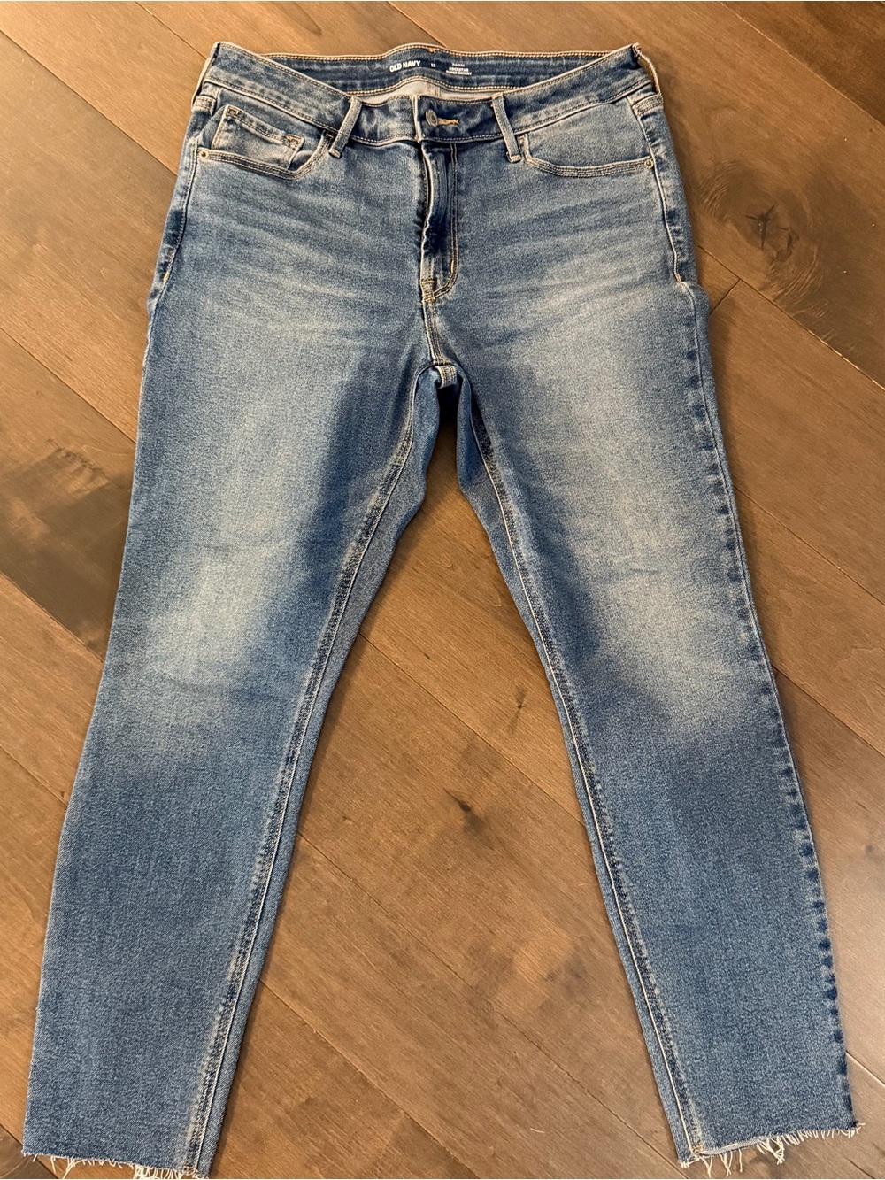 Old Navy Faded Light Blue Skinny Jeans